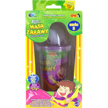 Slimy S3 sliz se svítící kuličkou fialový