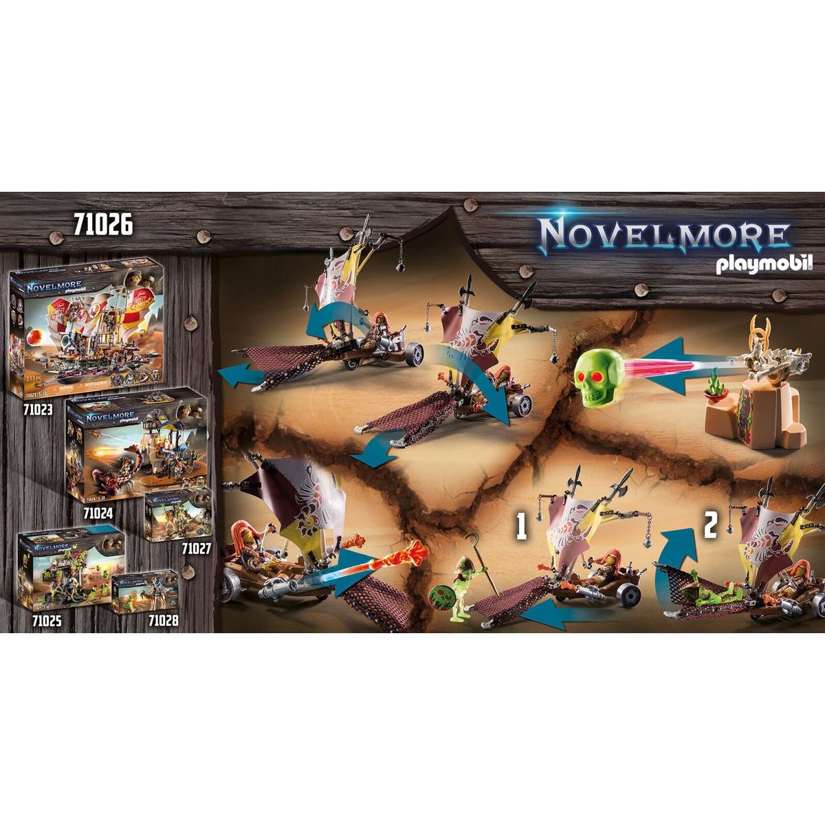 PLAYMOBIL® 71026 Surfař na dunách