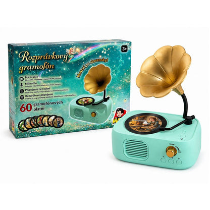 Kouzelný gramofon - 60 disků s pohádkami, písničkami a zvuky SK