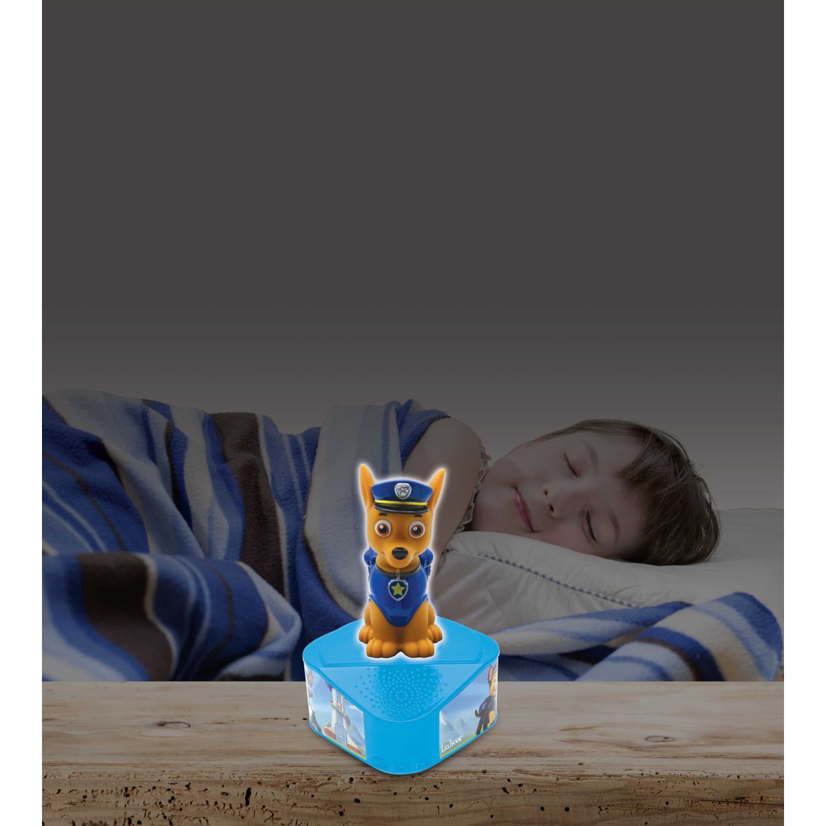 Lexibook Bluetooth reproduktor se svítící figurkou Chase