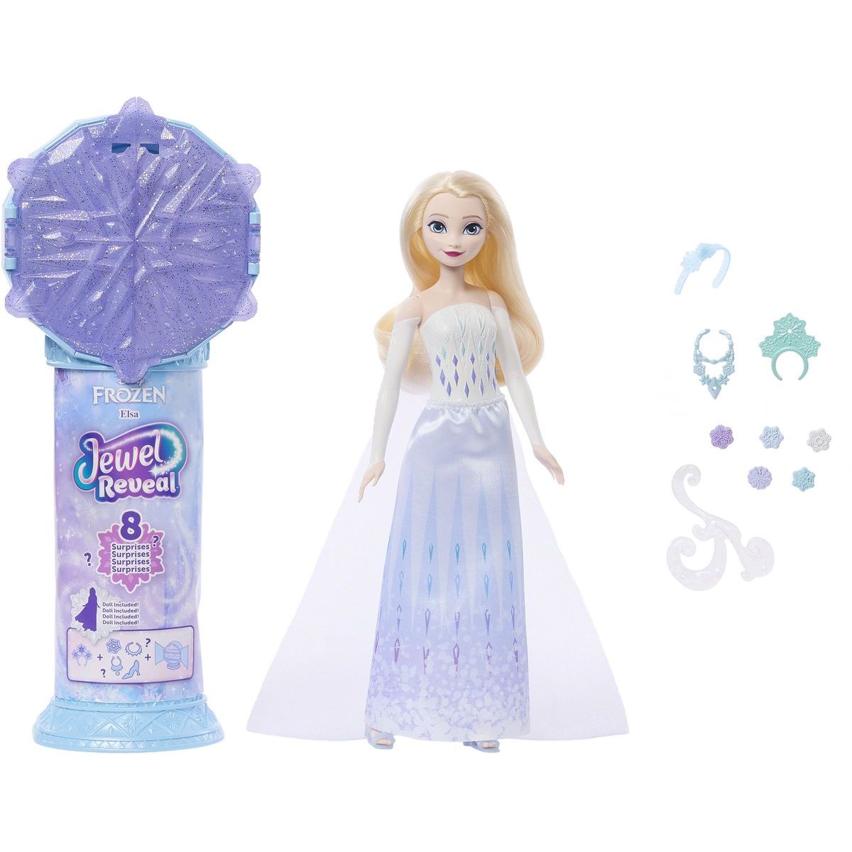 Mattel Ledové království Princezna s překvapením Elsa