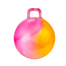 Míč skákací s úchytem 45 cm mix barev v krabičce