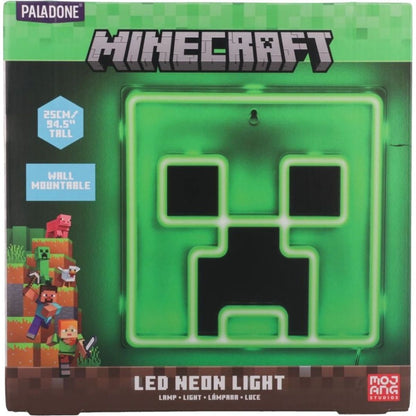 Minecraft neon světlo Creeper