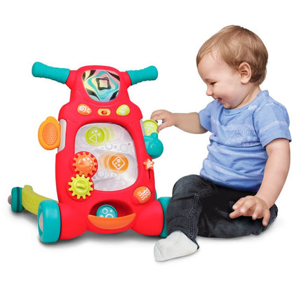 HAP-P-KID Moje hudební chodítko s aktivitami 2v1