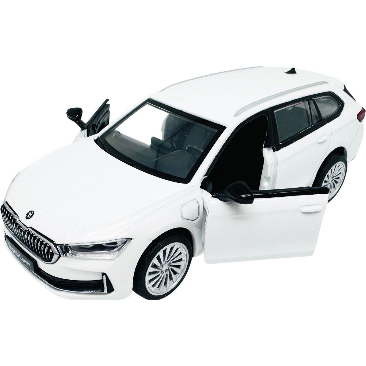 Sparkys 1:35 Škoda Superb IV Combi bílé