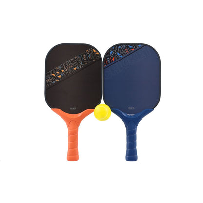 Pálky plážové 2 ks + míček plast 42 cm na kartě