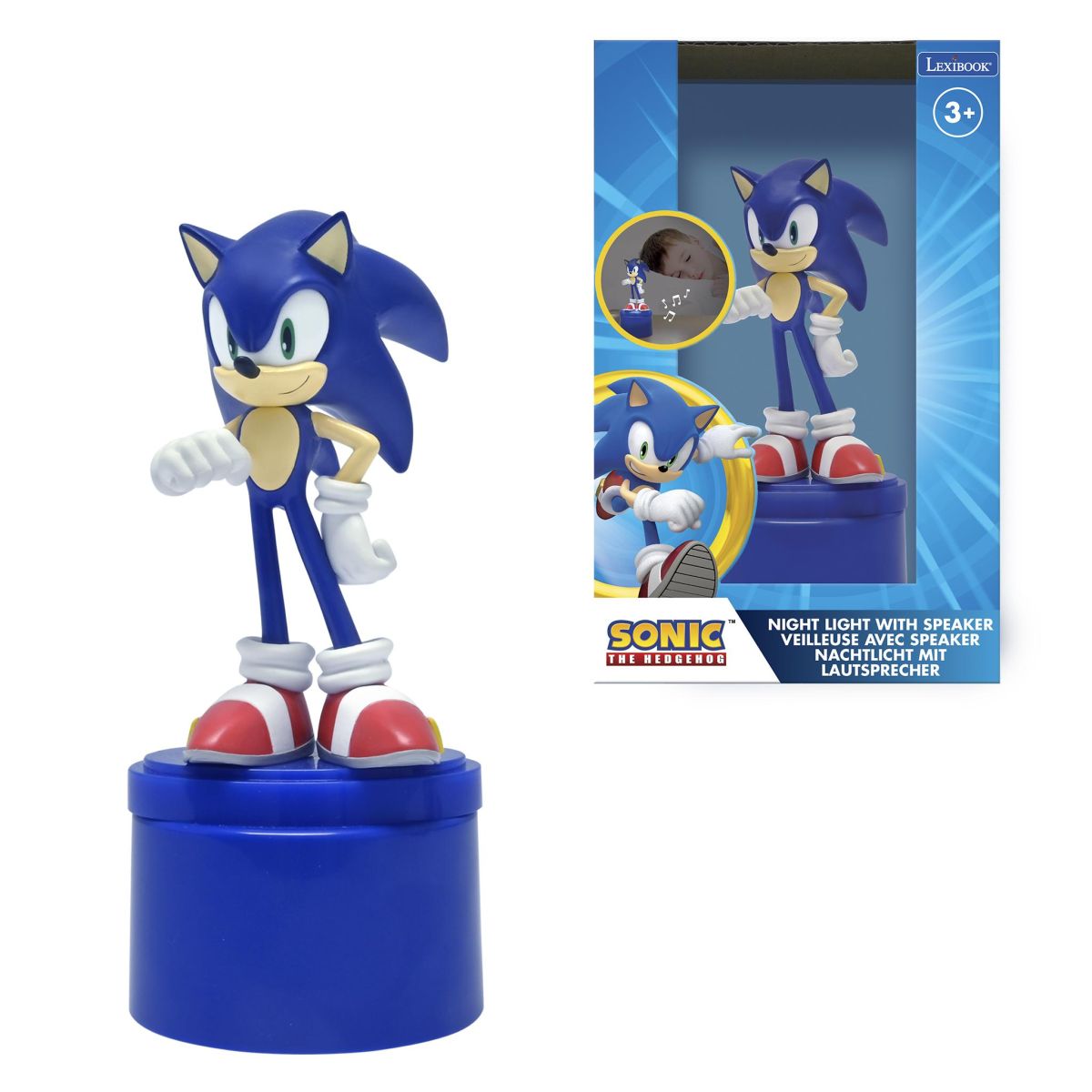 Lexibook Noční světlo s reproduktorem Sonic