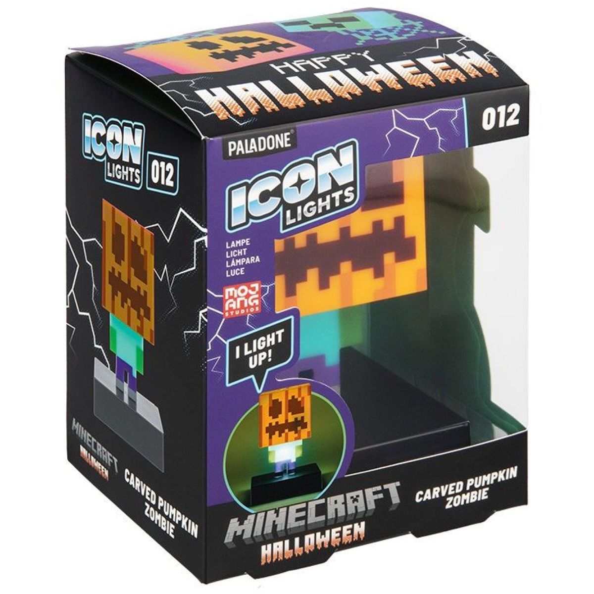 Paladone Icon Light, Minecraft - Zombie kostlivec