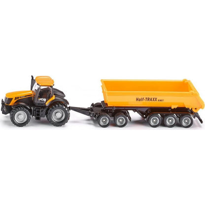 Siku Farmer Traktor se sklápěcím přívěsem 1:87