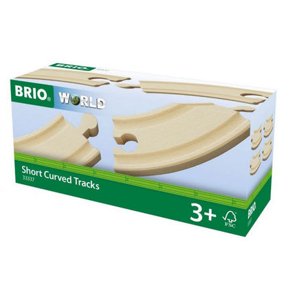 Brio Krátké zatáčky 90 mm 4 ks