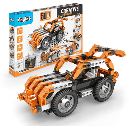 Engino Creative Builder 50 modelů s motorkem
