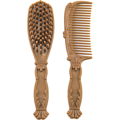 Kůň velký s doplňky fliška 38cm
