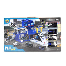 Alltoys Policejní hrací set + 4 autíčka
