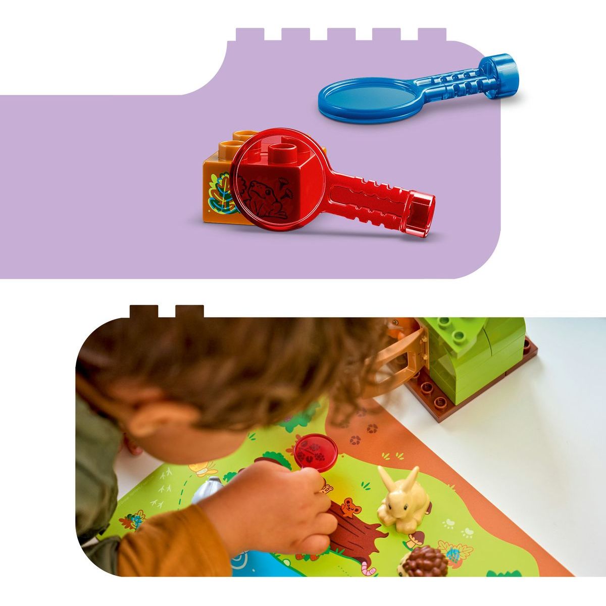 LEGO® DUPLO® 10480 Les plný objevů a divokých zvířátek