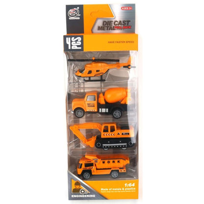 Alltoys Autíčko 4 ks 1  :  64