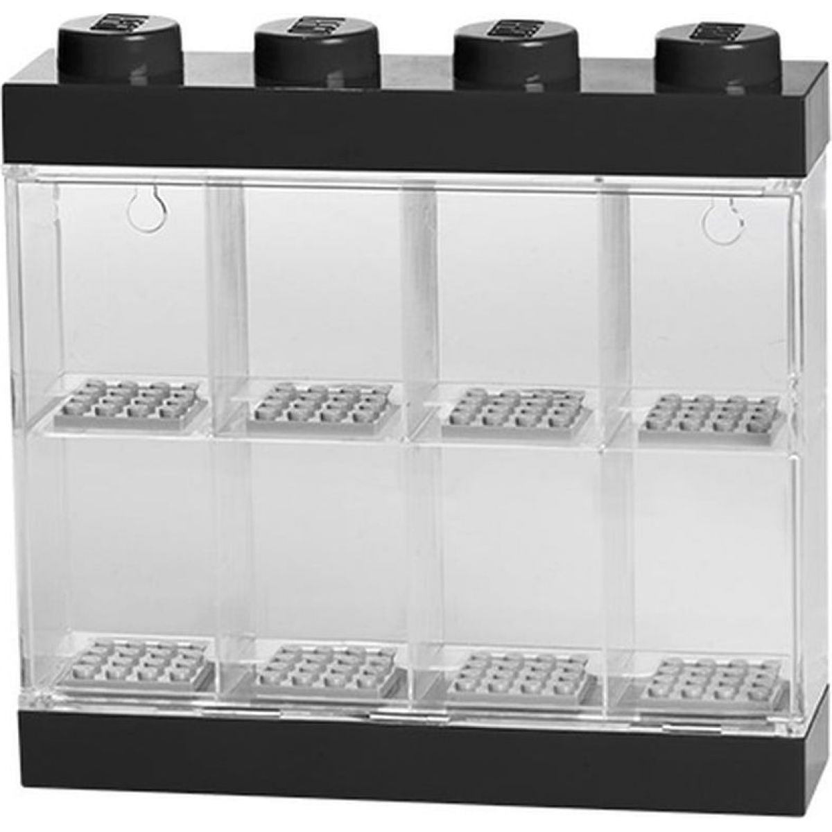 LEGO® sběratelská skříňka na 8 minifigurek - černá