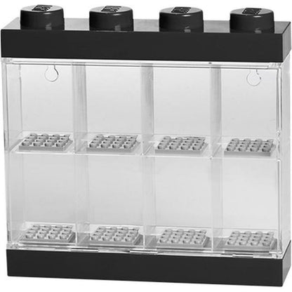 LEGO® sběratelská skříňka na 8 minifigurek - černá