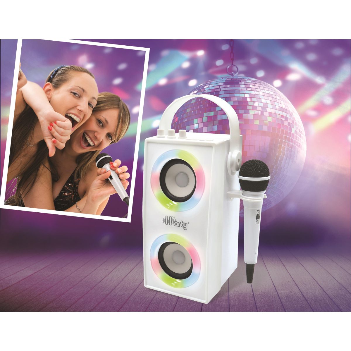 Lexibook iParty bluetooth reproduktor s mikrofonem