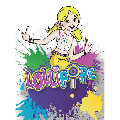 Paruka Lollipopz žlutá