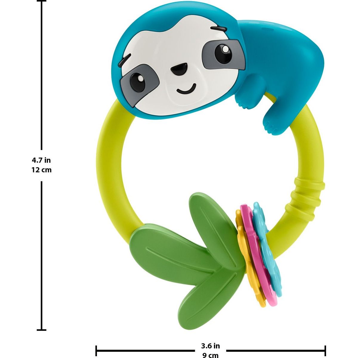 Fisher-Price zvířecí chrastítka 13 cm panda