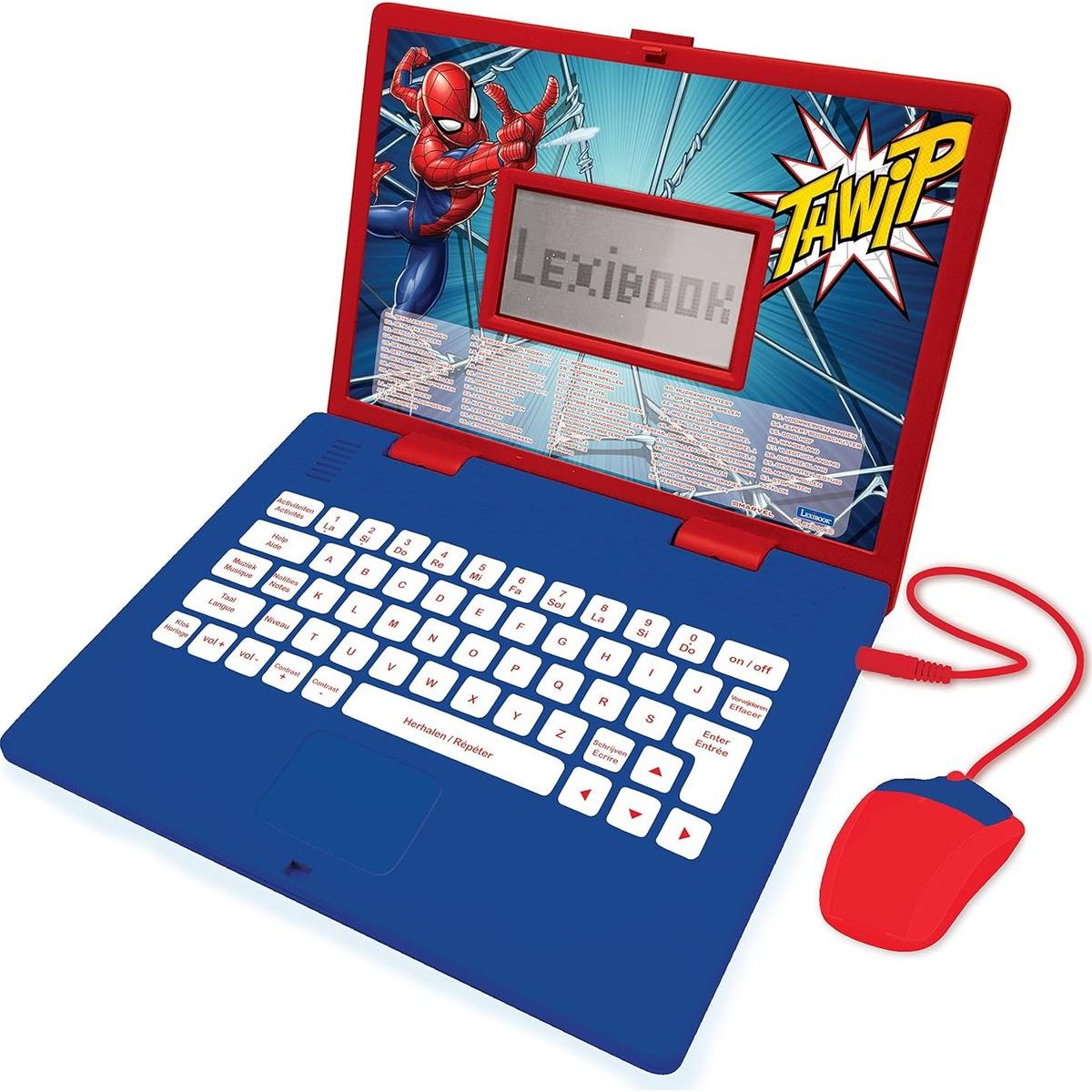 Lexibook Česko-anglický vzdělávací notebook Spider-Man