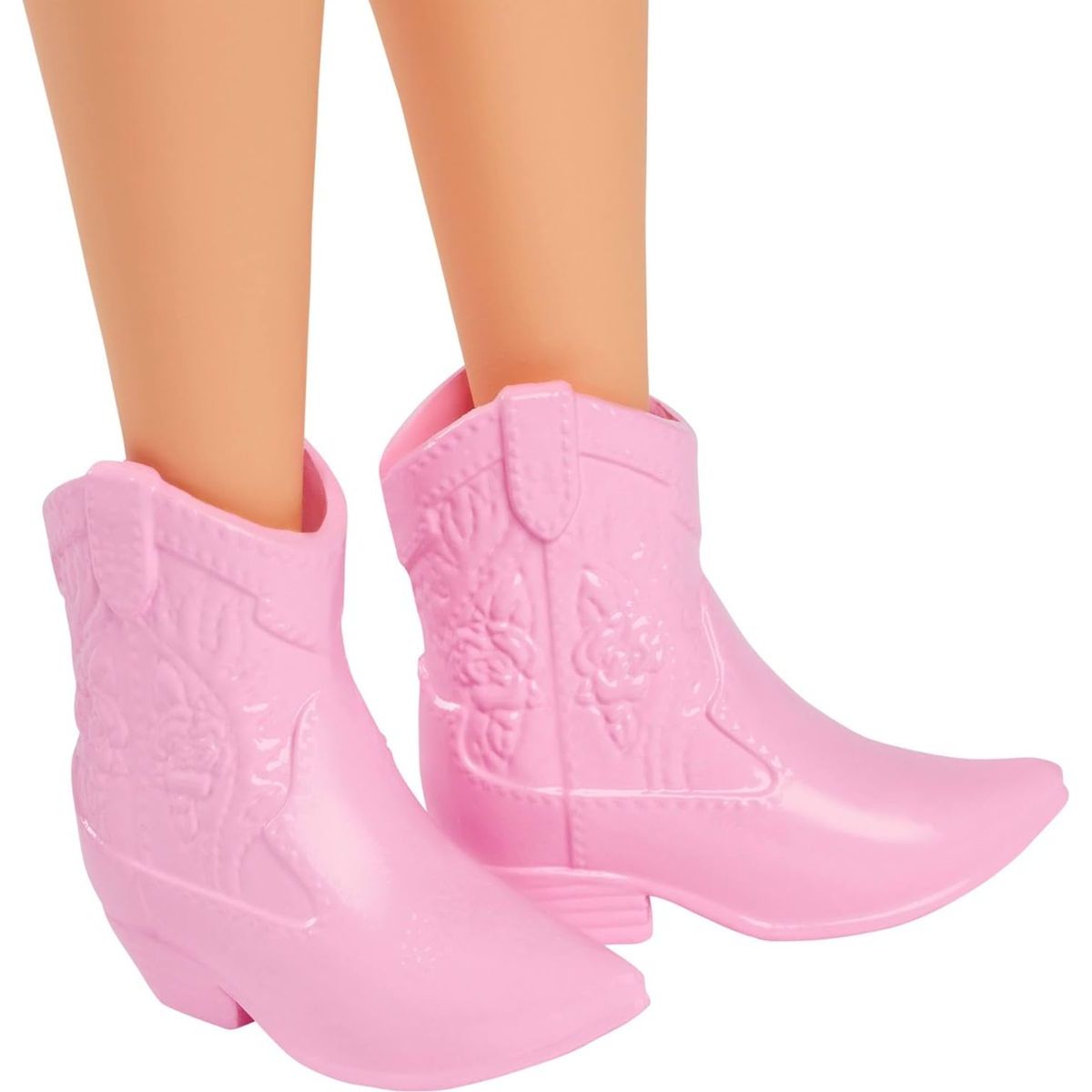 Barbie Modelka - modré šaty s motýlky
