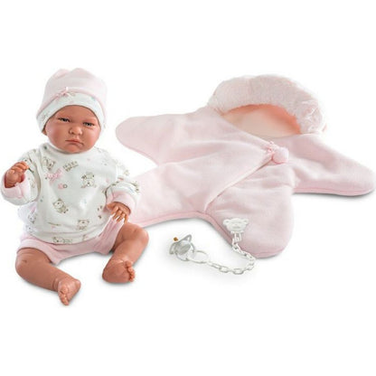 Llorens M740-38 obleček pro panenku miminko New born velikosti 40-42 cm