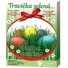 Sada k dekorování vajíček - travička zelená