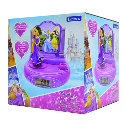 Lexibook 3D budík Disney princezny s projekcí času