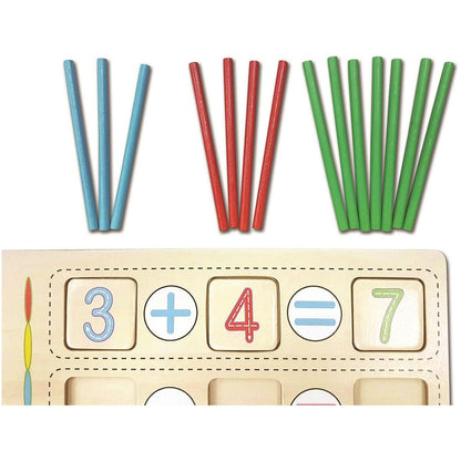 Lexibook Matematická dřevěná škola Bio Toys