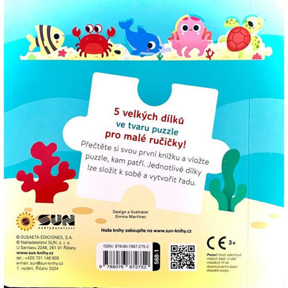 SUN Čti a skládej puzzle: Zvířátka v moři