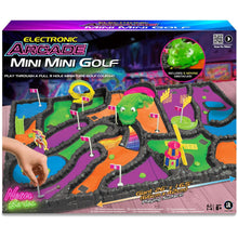 Sparkys Elektronický arkádový mini golf Neon