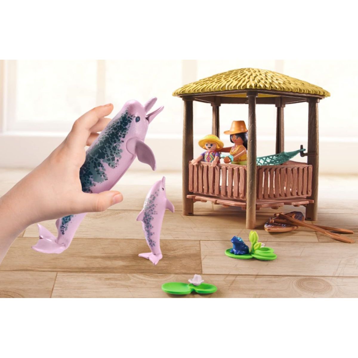 PLAYMOBIL® 71143 Wiltopia Výprava za říčními delfíny