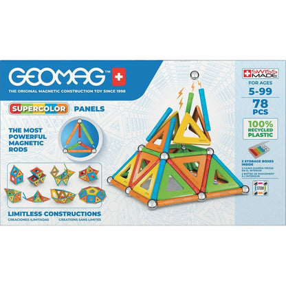 Geomag Supercolor recycled 78 dílků