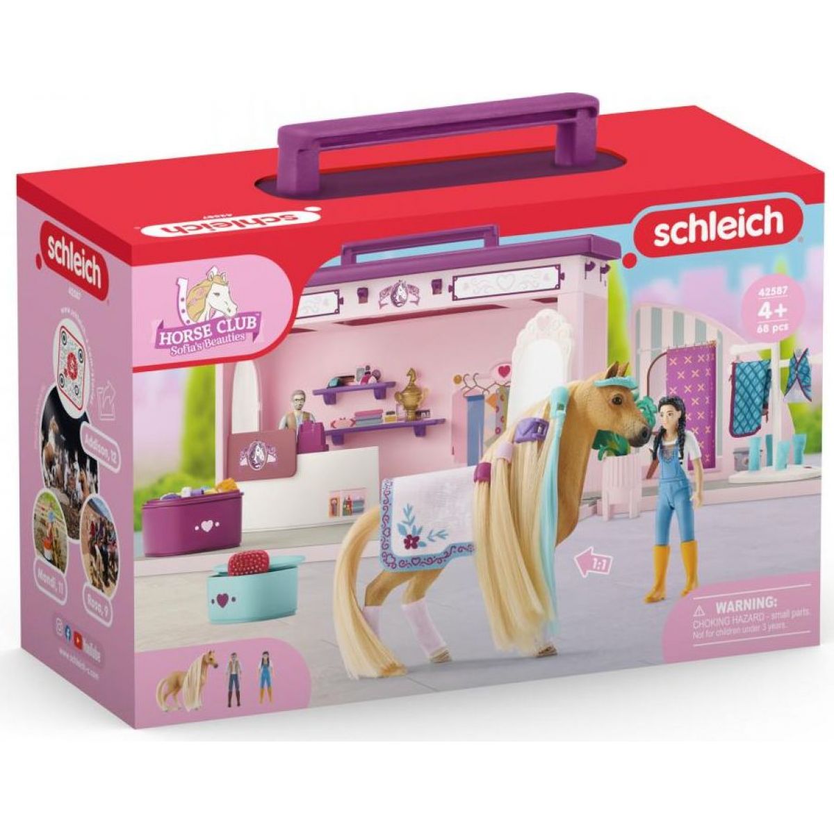 Schleich 42587 Mobilní butik pro koně