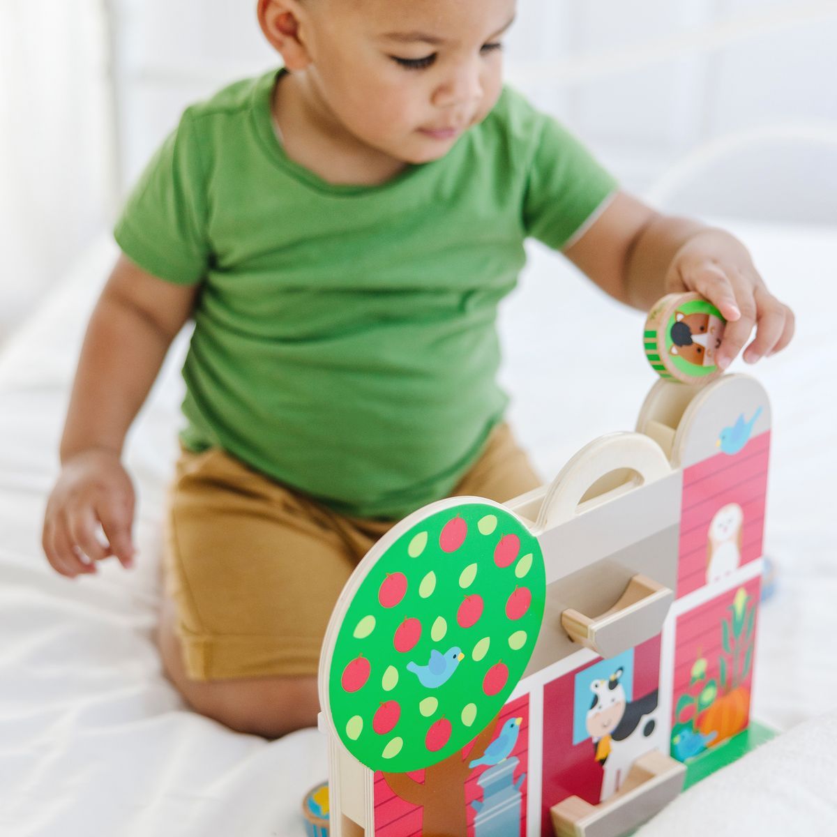 Melissa & Doug Go Tots Dřevěná farma