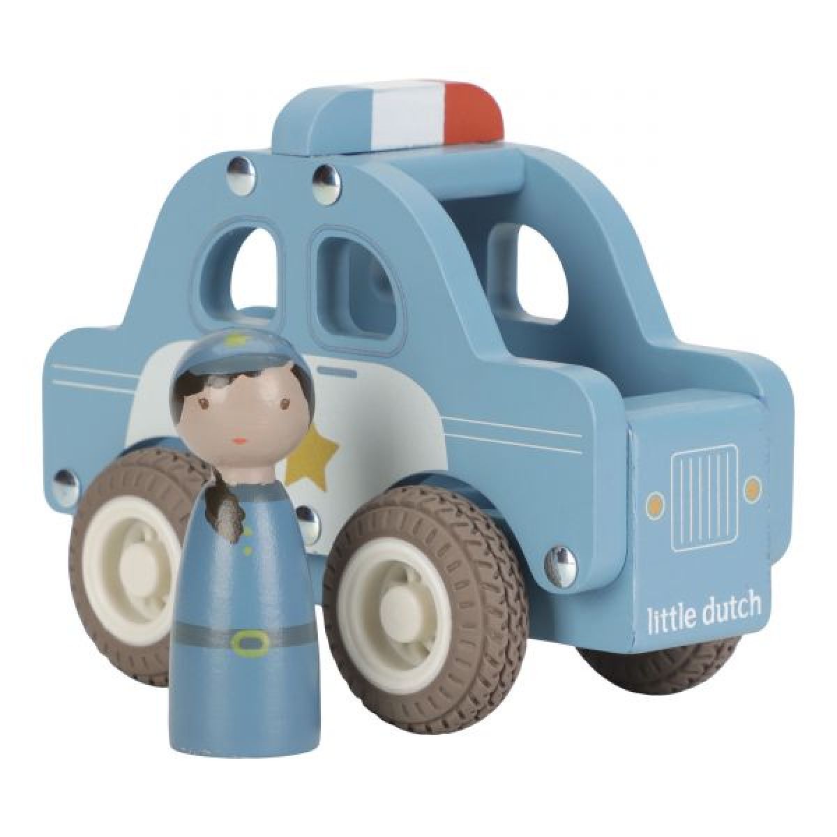Little Dutch Policejní auto dřevěné