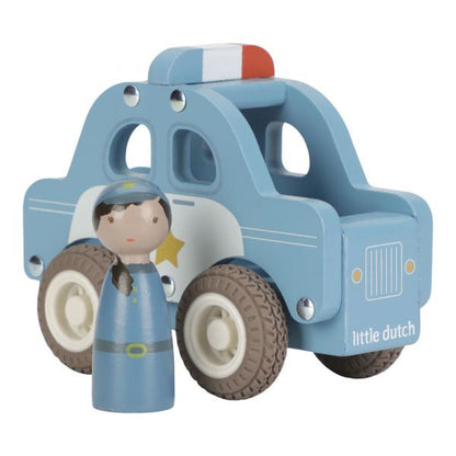 Little Dutch Policejní auto dřevěné