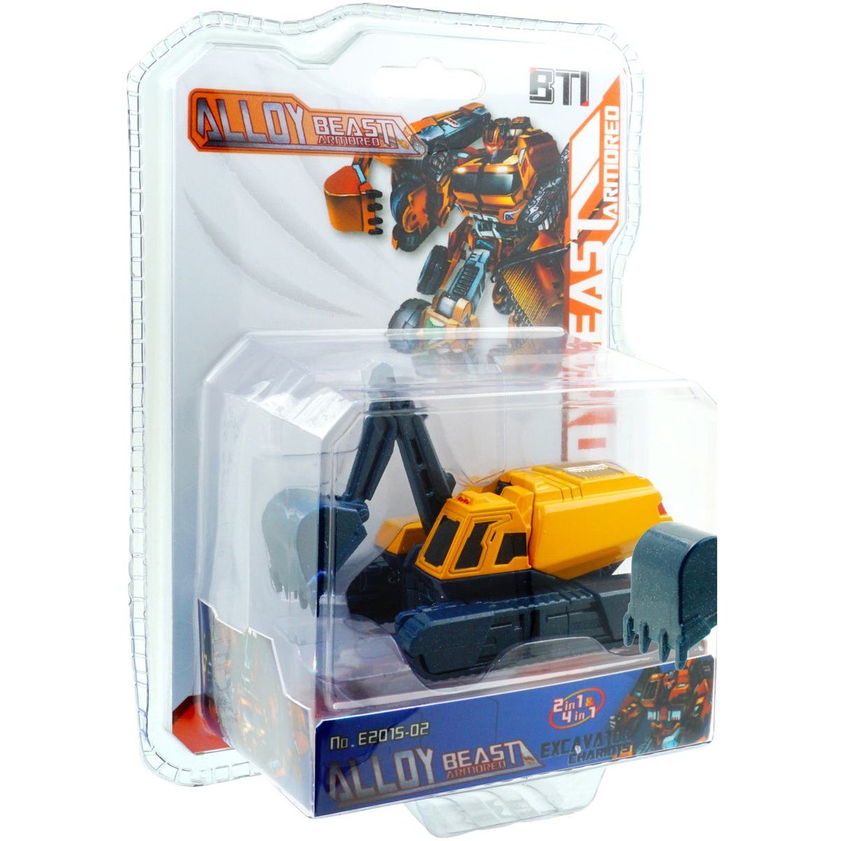 Alltoys Transformer truck stavební stroj robot (15)
