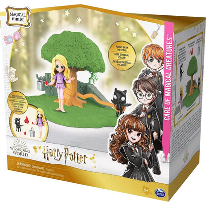 Harry Potter Výuka létání s figurkou Lenky a Testrála
