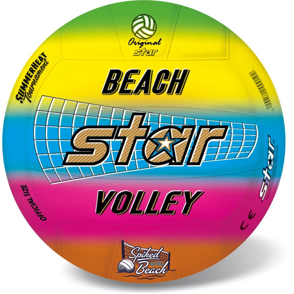 Míč volejbalový Fluo Star 250gr. 21 cm