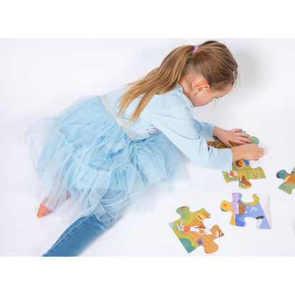 KukiKuk - Véééliké puzzle Na výletě