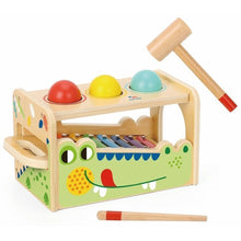 2Kids Toys Zatloukačka a xylofon Krokodýl