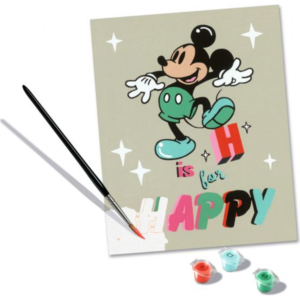 CreArt 201297 Disney: Mickey Mouse: H is for HAPPY