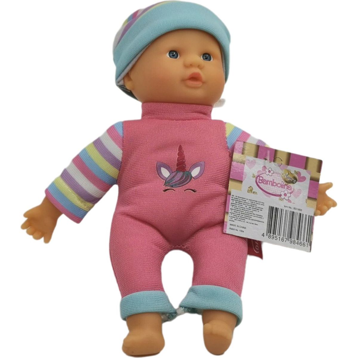 Dimian Miminko Bambolina Amore 20 cm s měkkým tělíčkem růžové