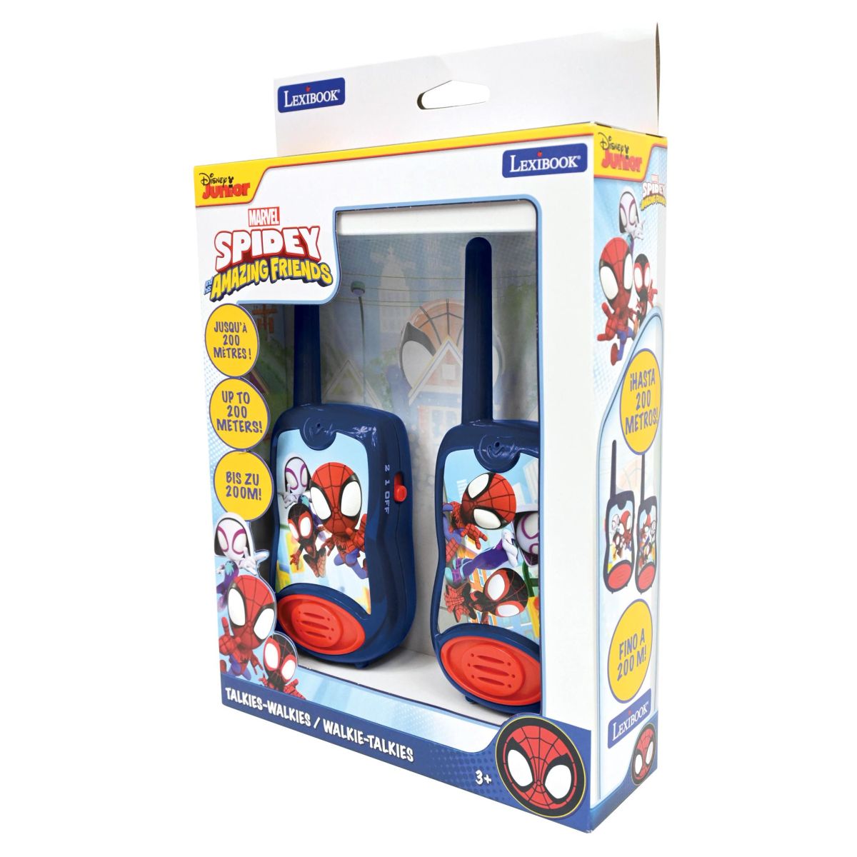 Lexibook Vysílačky Spidey s dosahem 200 m