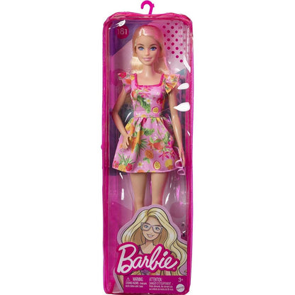 Barbie modelka 30 cm - ovocné šaty