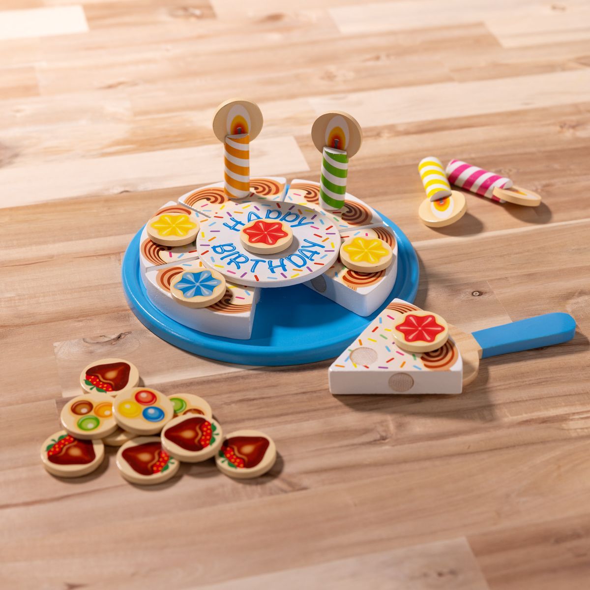Melissa & Doug narozeninová dort set