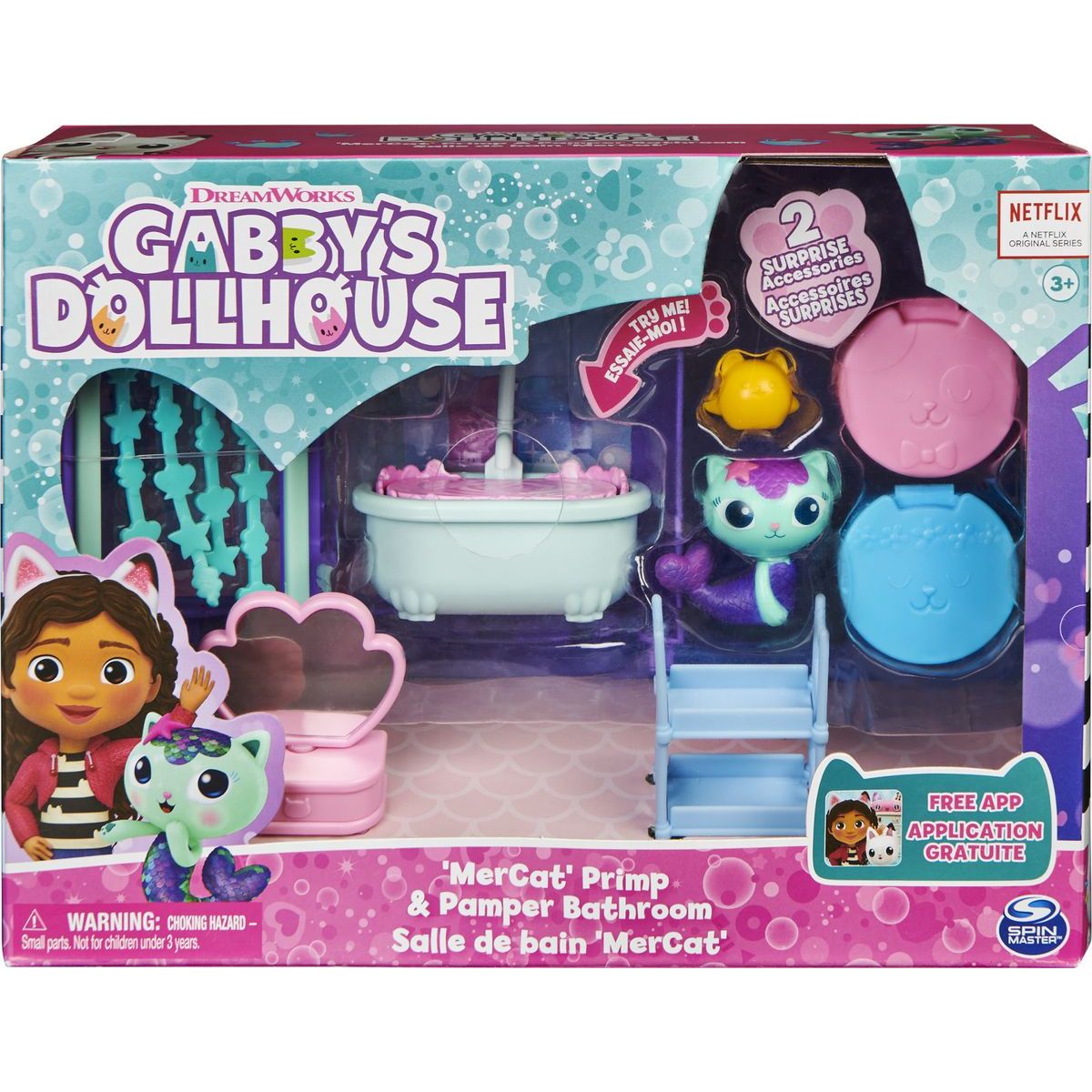 Gábinin kouzelný domek Deluxe pokojíček Koupelna