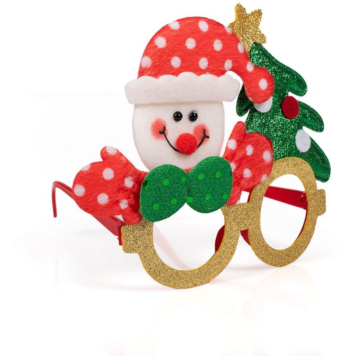 Alltoys Vánoční brýle s třpytkami 17x14 cm